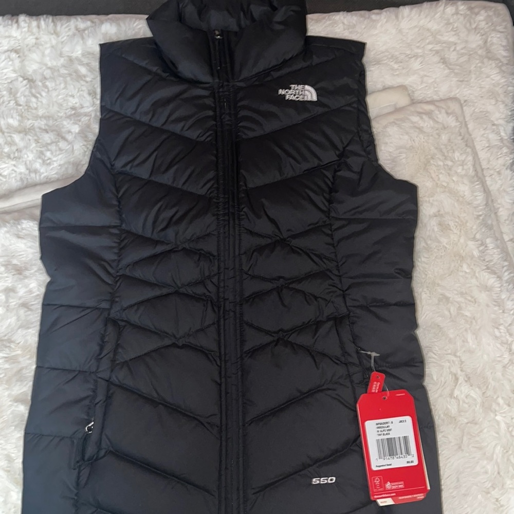 The North Face Black Puffer Vest!
